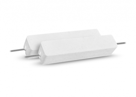 RESISTENCIA ENCAPSULADA BLANCA 7W 3.9 OHM