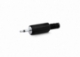 FICHA PLUG 2.5 MM MONO PLÁSTICO
