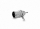 FICHA 75 OHMS HEMBRA PIN GRUESO A ROSCA PARA CHASIS