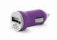 CARGADOR USB PARA ENCENDEDOR DE AUTO 12/24V 1 SALIDA 2A (VARIOS COLORES)