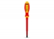 DESTORNILLADOR PARA ELECTRICISTA (0,8 X 4,0 X 100) CERTIFICADO 1000V (CROMO-VANADIO)